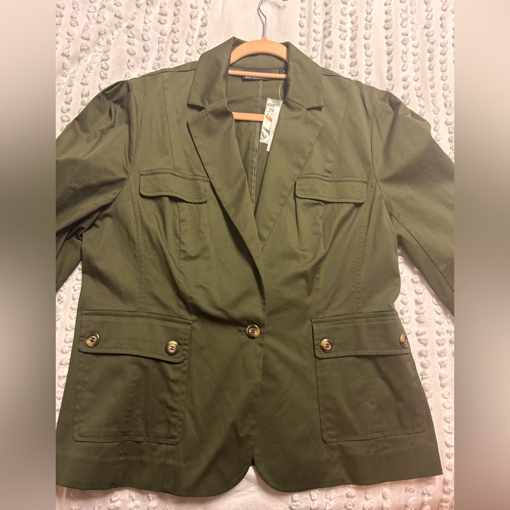 Brand New NewYork and Company 3/4 Sleeve Blazer Size 16